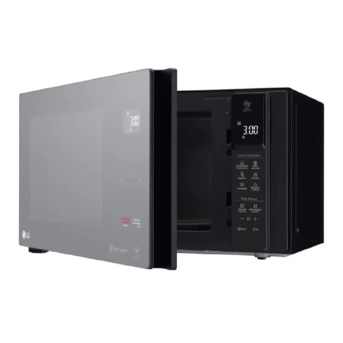 LG - Horno Microondas Espejado Neochef 25 Litros MS2596DIR