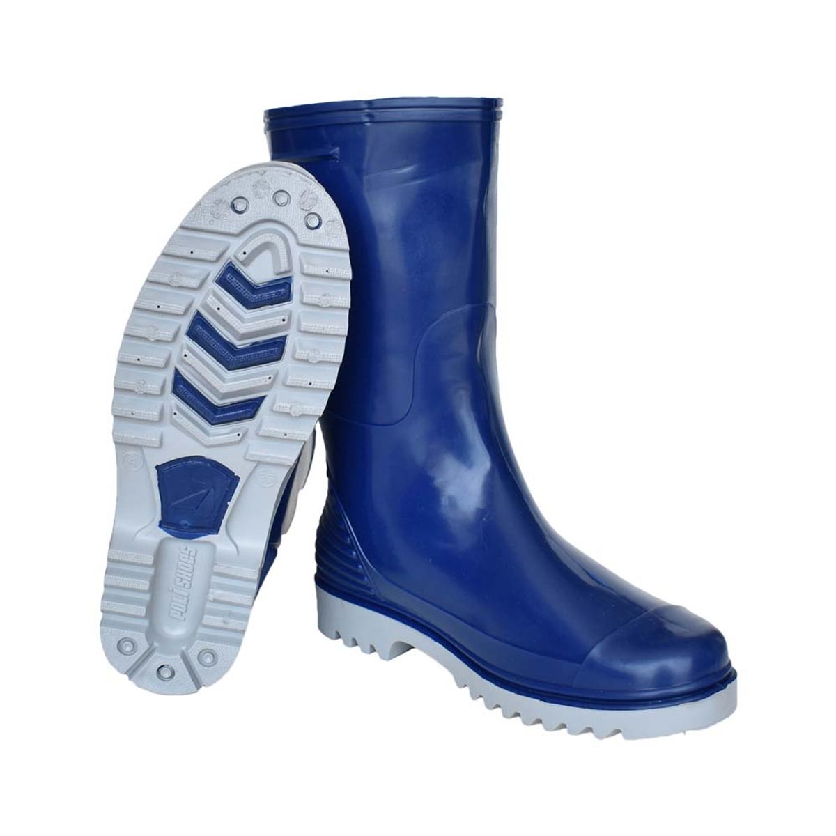 GENERICO - BOTAS DE LLUVIA FLEX AZUL TALLAS 34 AL 47