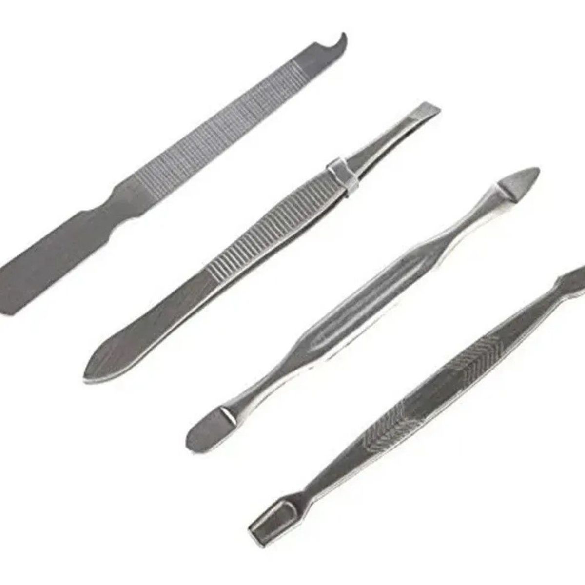 GENERICO - Set De Manicure Y Pedicura 14 En 1 Portátil Acero Inoxidable