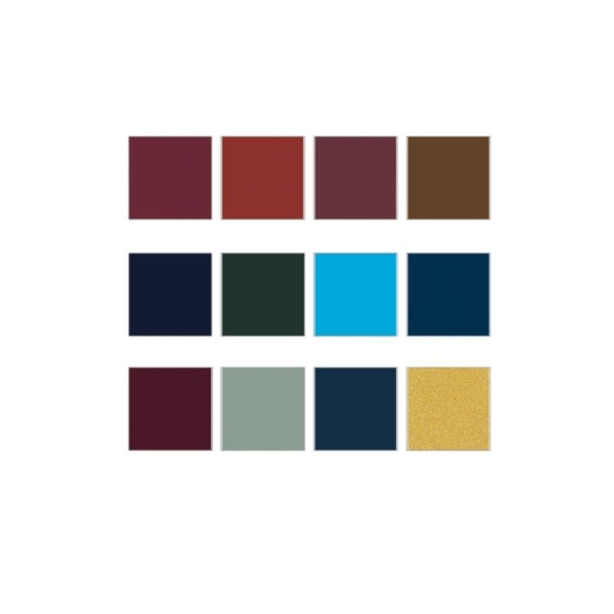 GENERICO - HOLBEIN Tempera Gouache set 15 ml 12 colores / Invierno