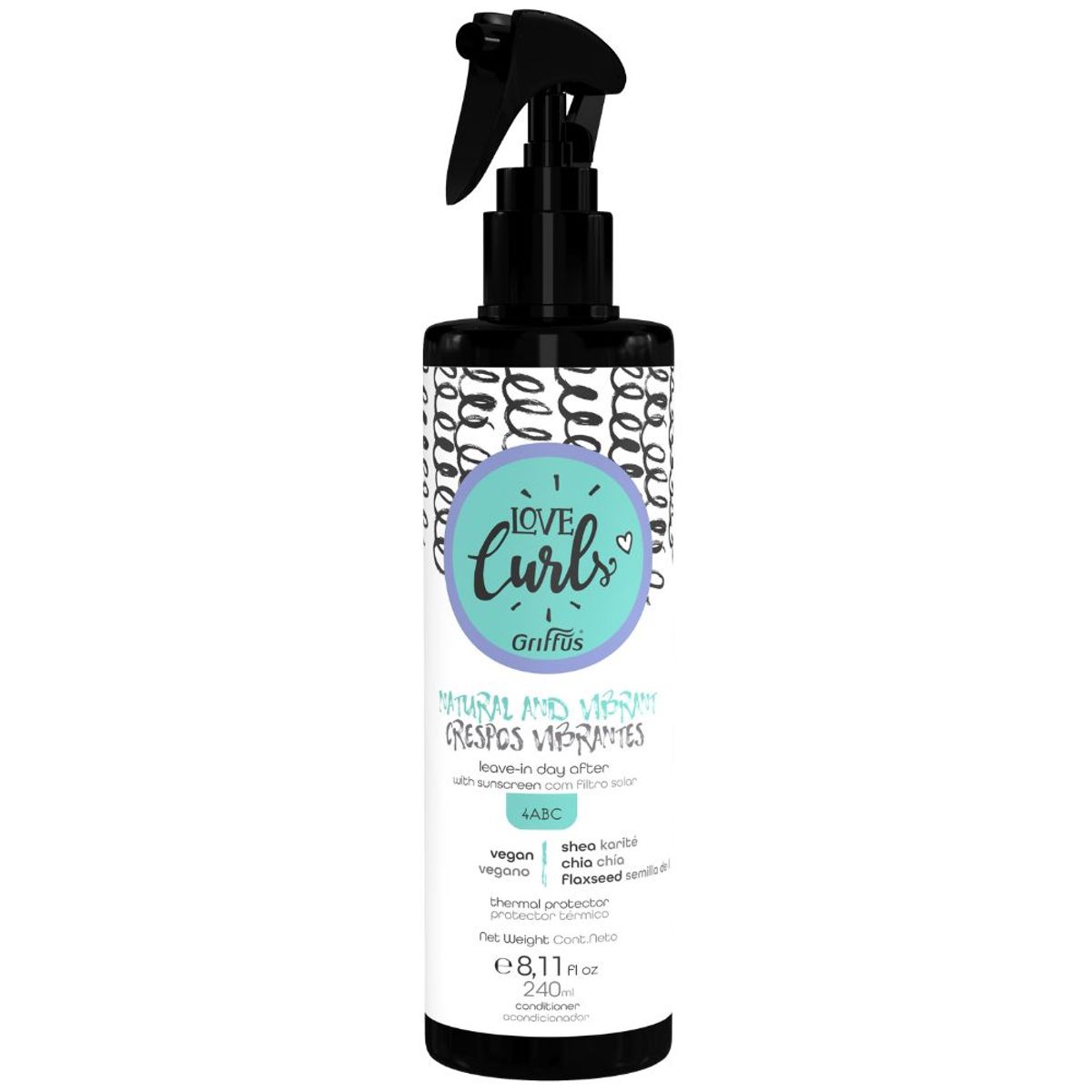 GRIFFUS - Leave in Love Curls Crespos Vibrantes Griffus 240ml
