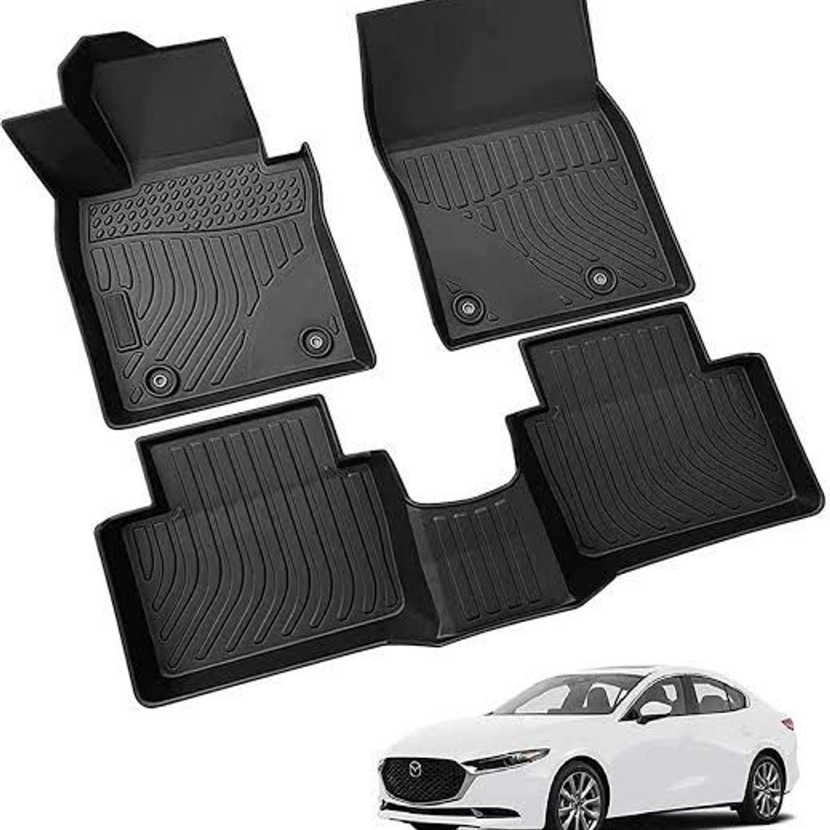 GENERICO - PISOS BANDEJA 3D MAZDA  3 2019 2020 2021 2022 2023 2024