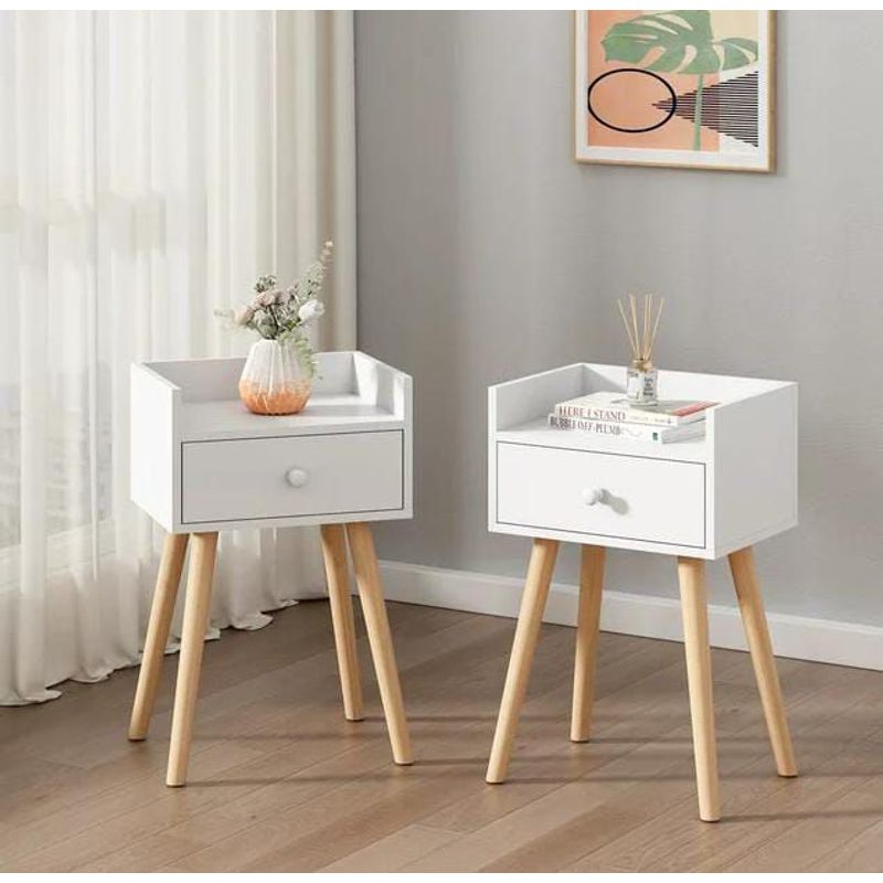 NACION MUEBLES - Velador Thalia set x2