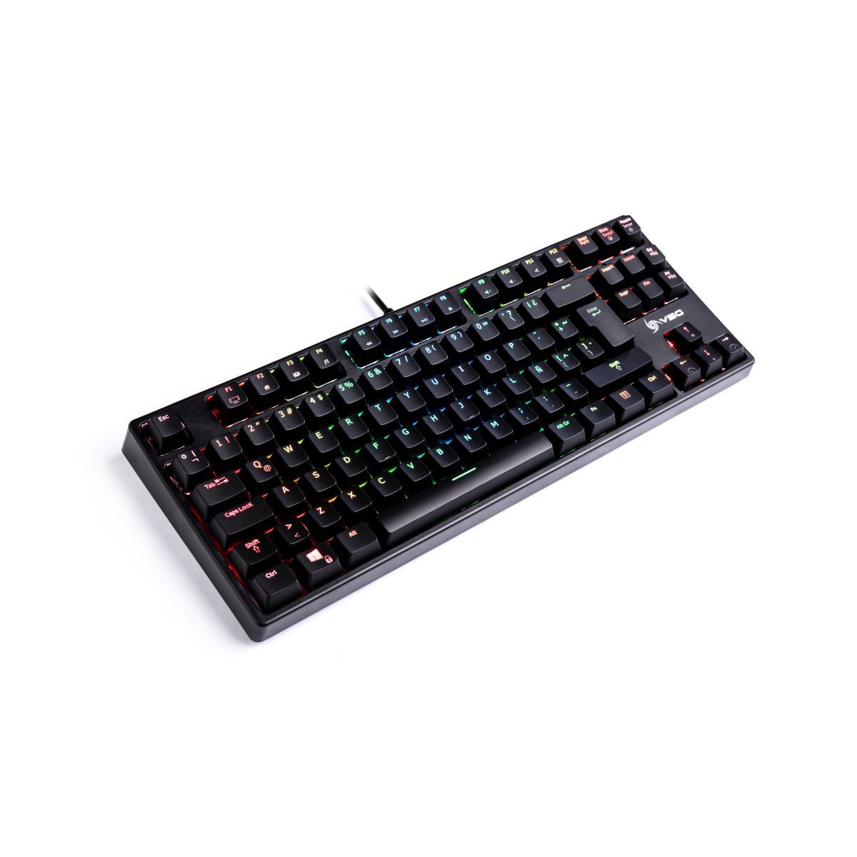 VSG - Teclado Mecánico Gamer VSG Alnitak Negro con Interruptor Kailh Rojo