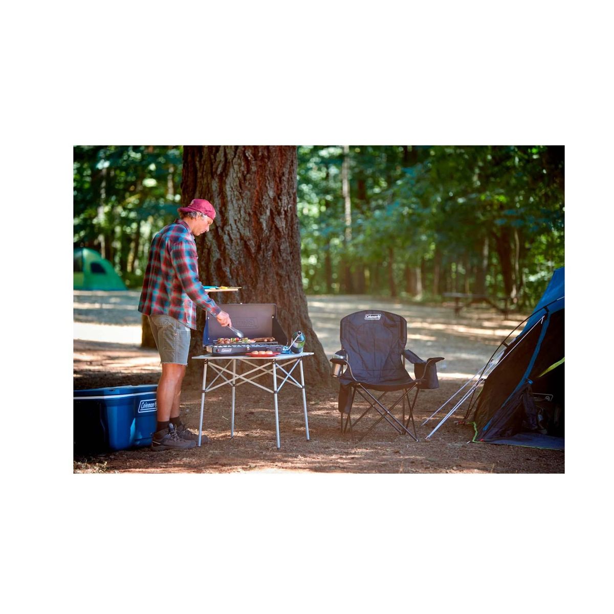 COLEMAN - Mesa Roll Top de Aluminio Coleman
