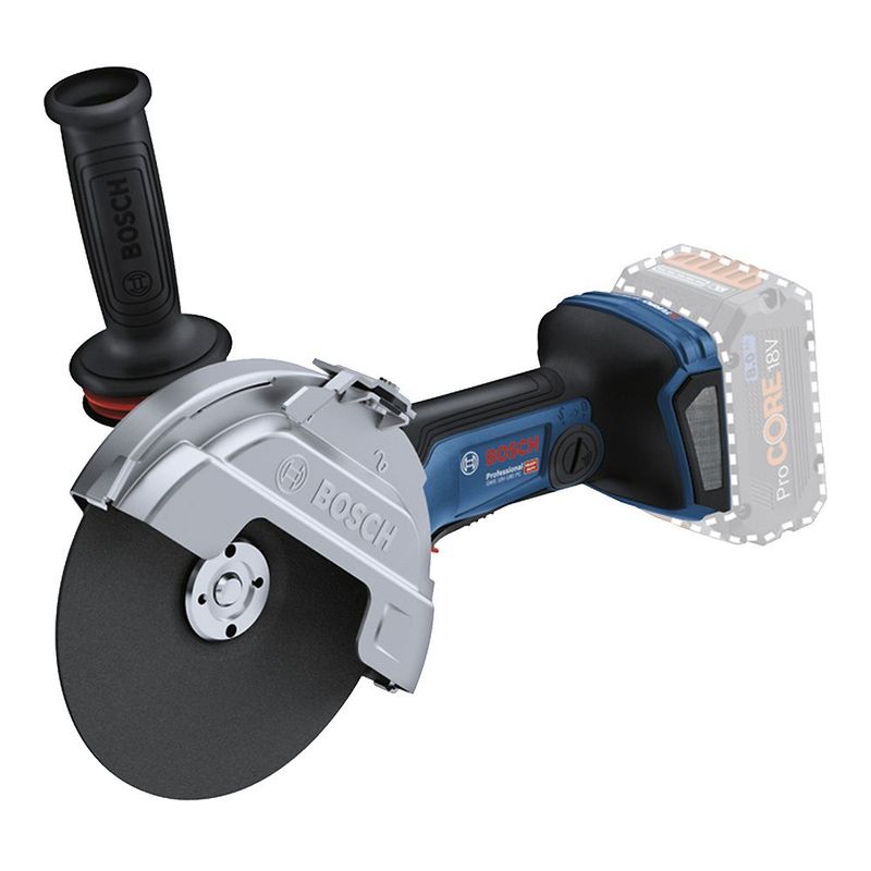 BOSCH - Amoladora Inalámbrica GWS 18V-180 PC Biturbo Bosch Baretool