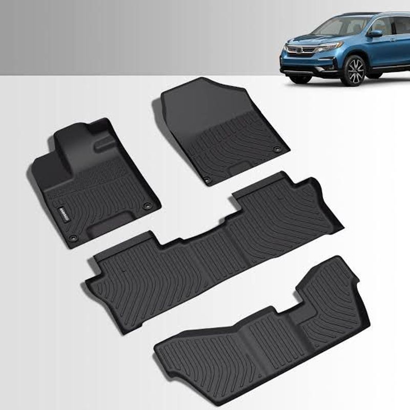 GENERICO - PISOS BANDEJA 3D HONDA PILOT 2016 2017 2019 2020 2021 2022