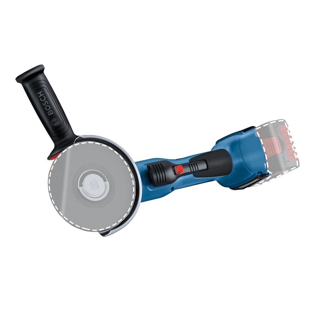 BOSCH - Esmeril Angular 5 125mm 18V Brushless Baretool Bosch GWS 18V-10 P
