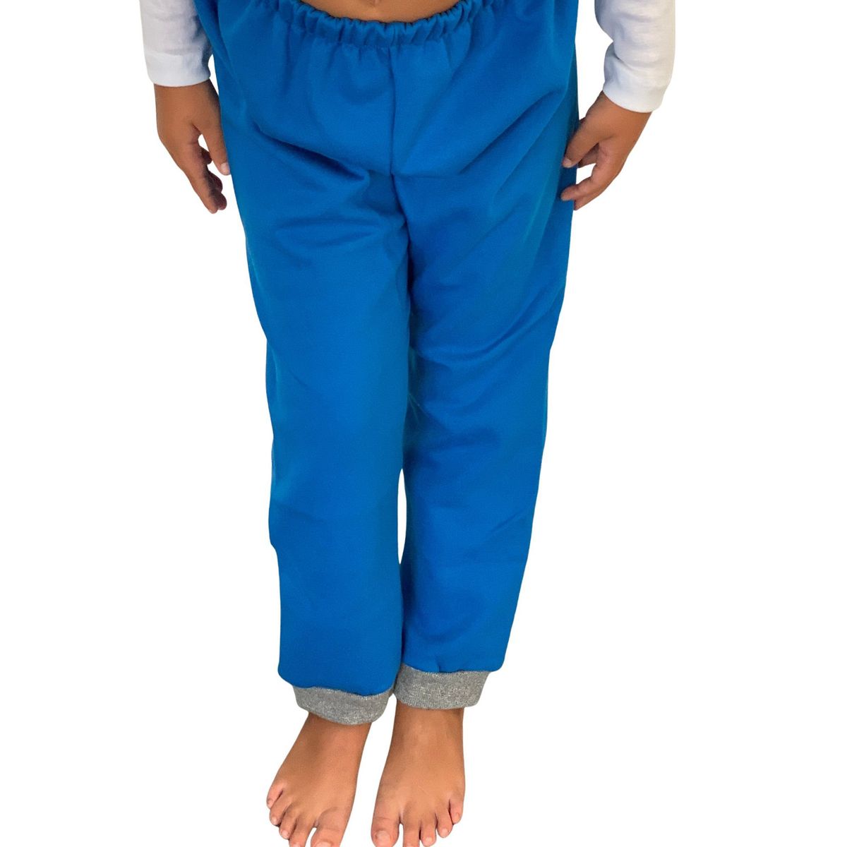 RED CARROT - Pantalon franela azulino