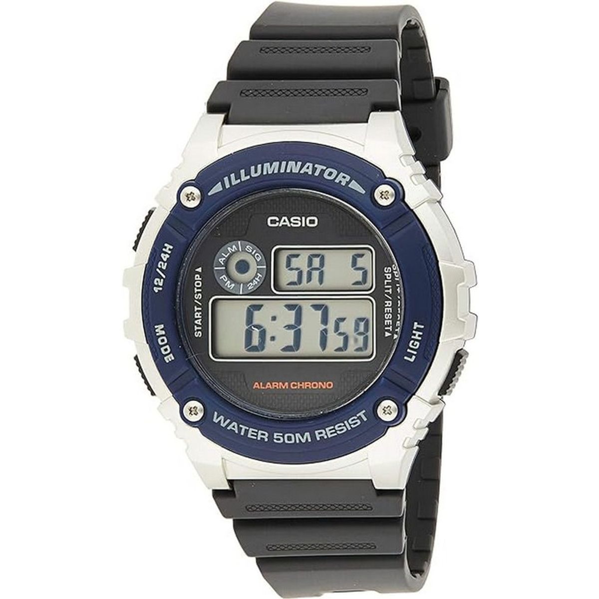 CASIO - Reloj Casio Digital W-216H-2AVDF Hombre