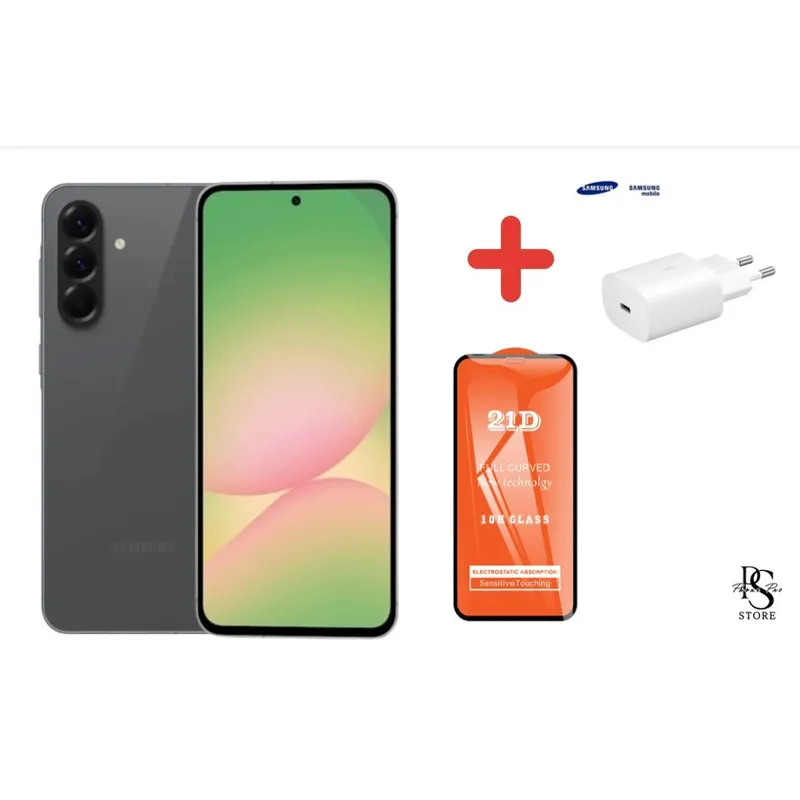 SAMSUNG - SAMSUNG A56 12RAM 256GB 5G NEGRO +ADAPTADOR 25W+ Mica de Vidrio