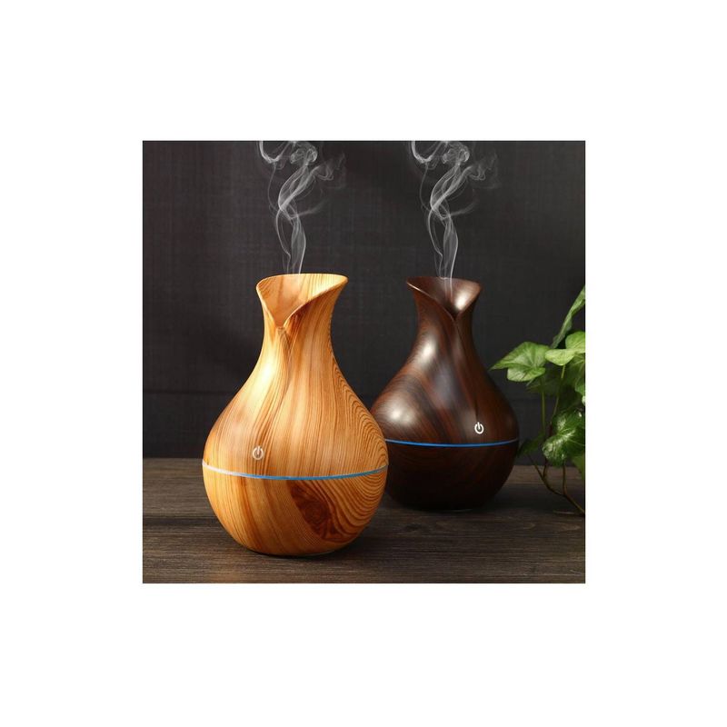 GENERICO - Humidificador Difusor de Aroma con Luz Led Ultrasónico.
