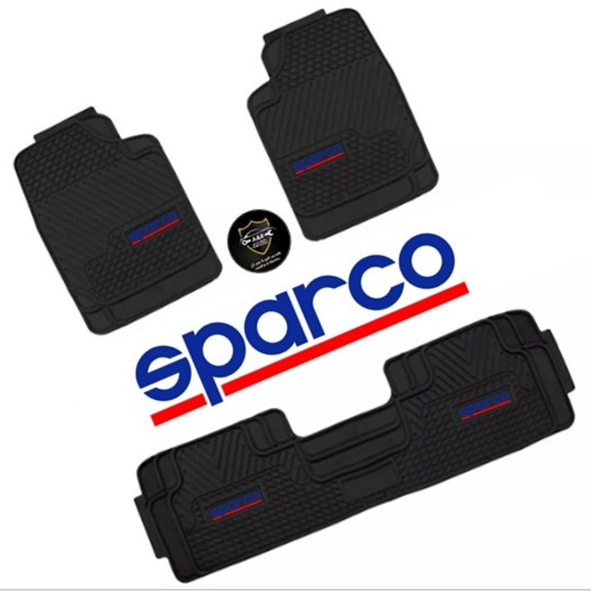 GENERICO - Pisos SPARCO para Autos y Camionetas 3piezas