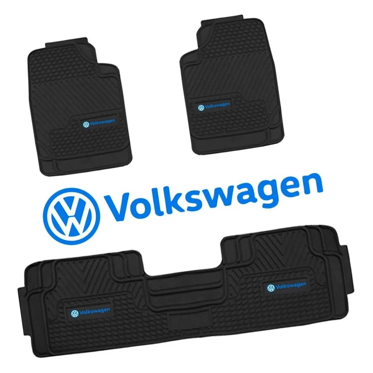 GENERICO - Pisos VOLKSWAGEN para Autos y Camionetas 3piezas