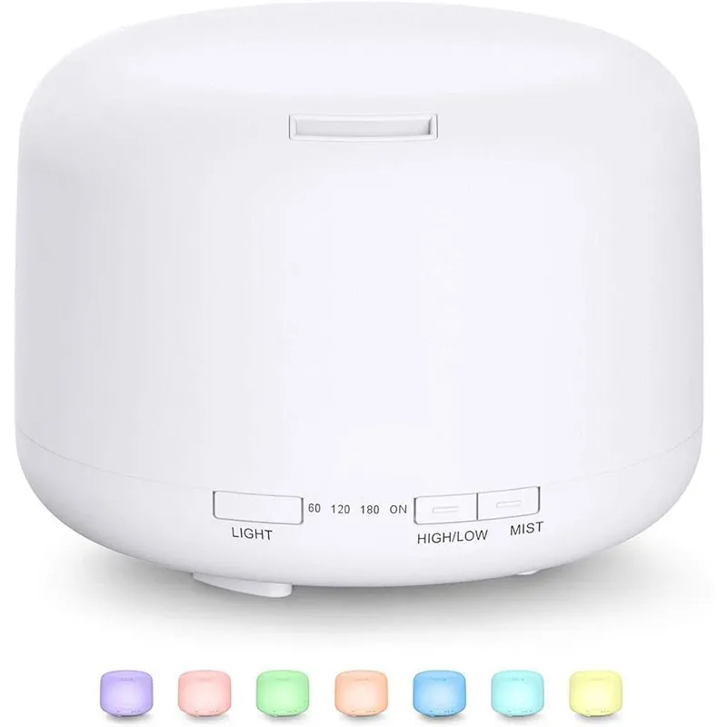 GENERICO - Humidificador de aire ultrasónico grande de 500ML