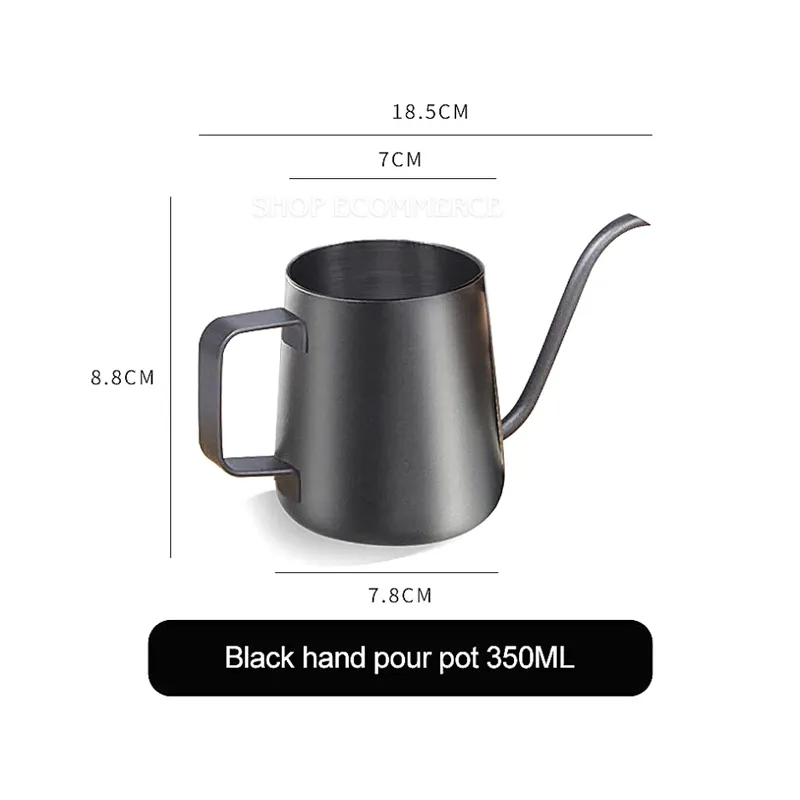 GENERICO - Jarra cuello de cisne 350 ml negro