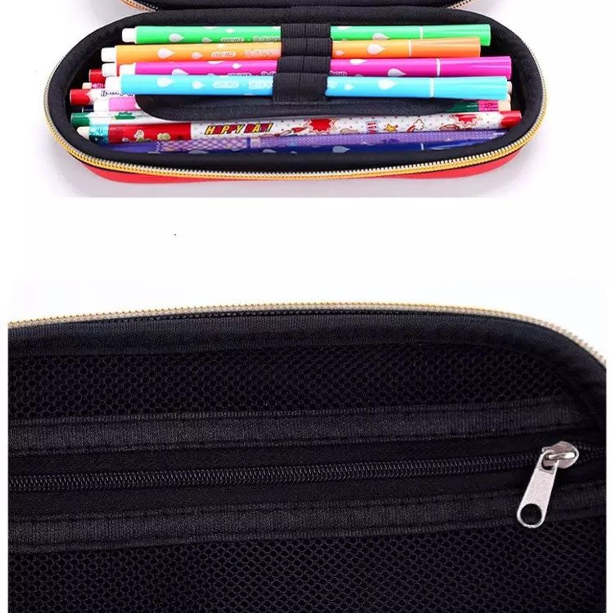 GENERICO - CARTUCHERA DE NIÑO CAR 3D AZUL