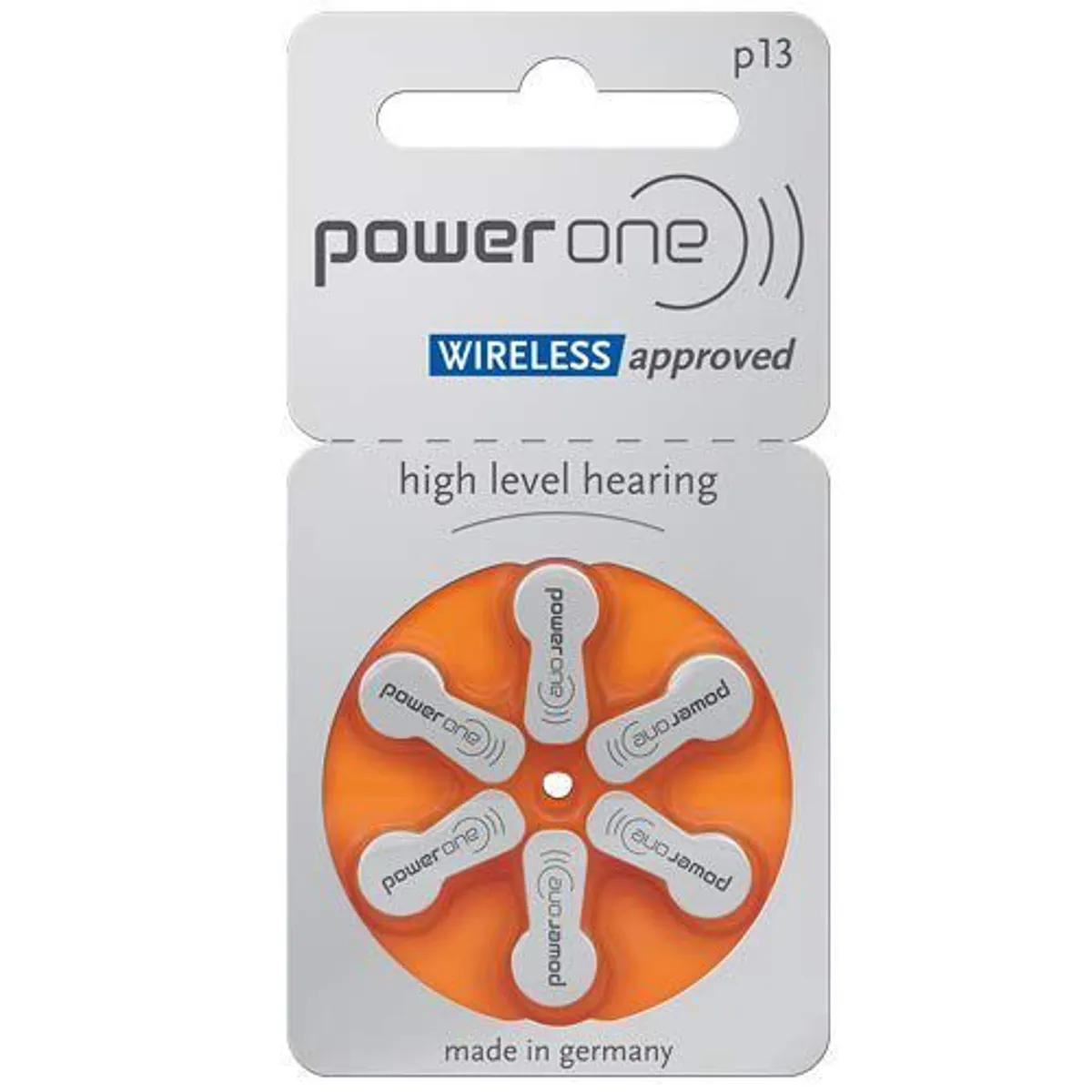 POWERONE - PILA AUDITIVA POWER ONE 13 BLISTER X 6