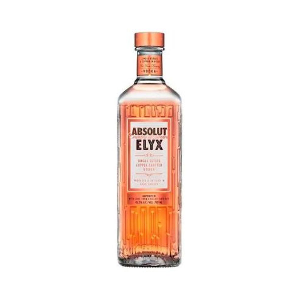 ABSOLUT - Vodka ABSOLUT Elyx Botella 750ml