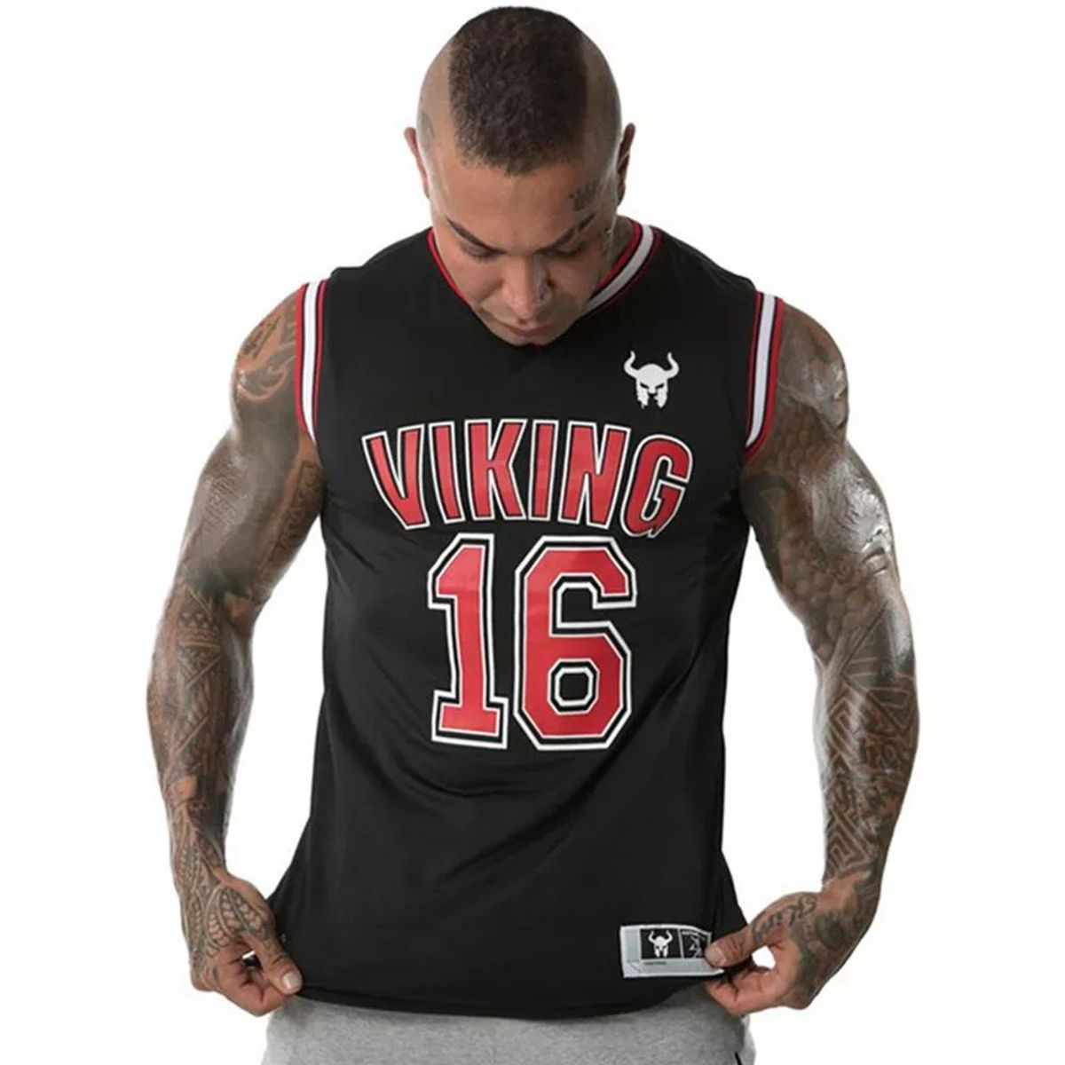 GENERICO - Camiseta Gimnasio Gym Fisicoculturismo Hombre Fitness Navidad Genieka