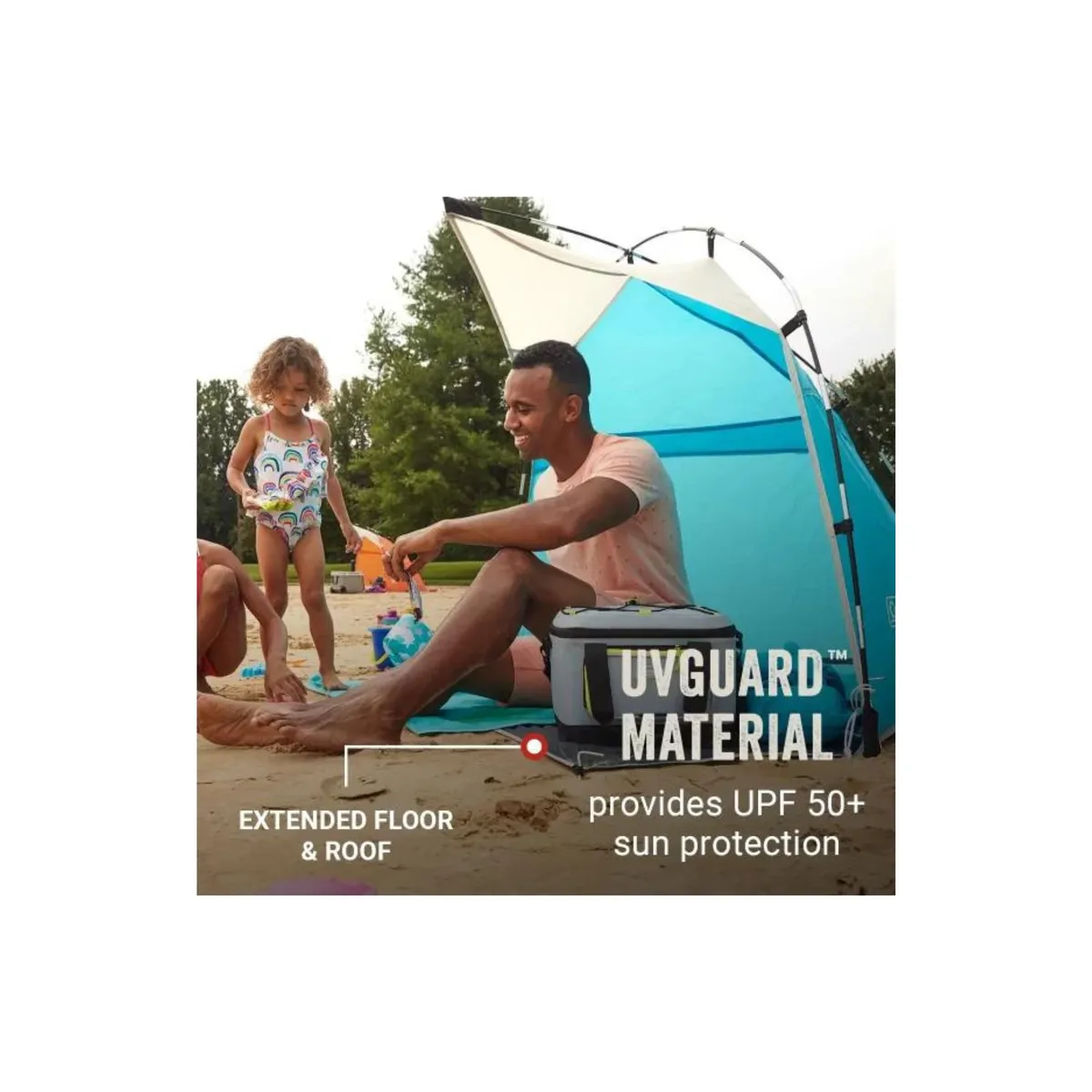 COLEMAN - Toldo Coleman Compacto Skyshade Celeste