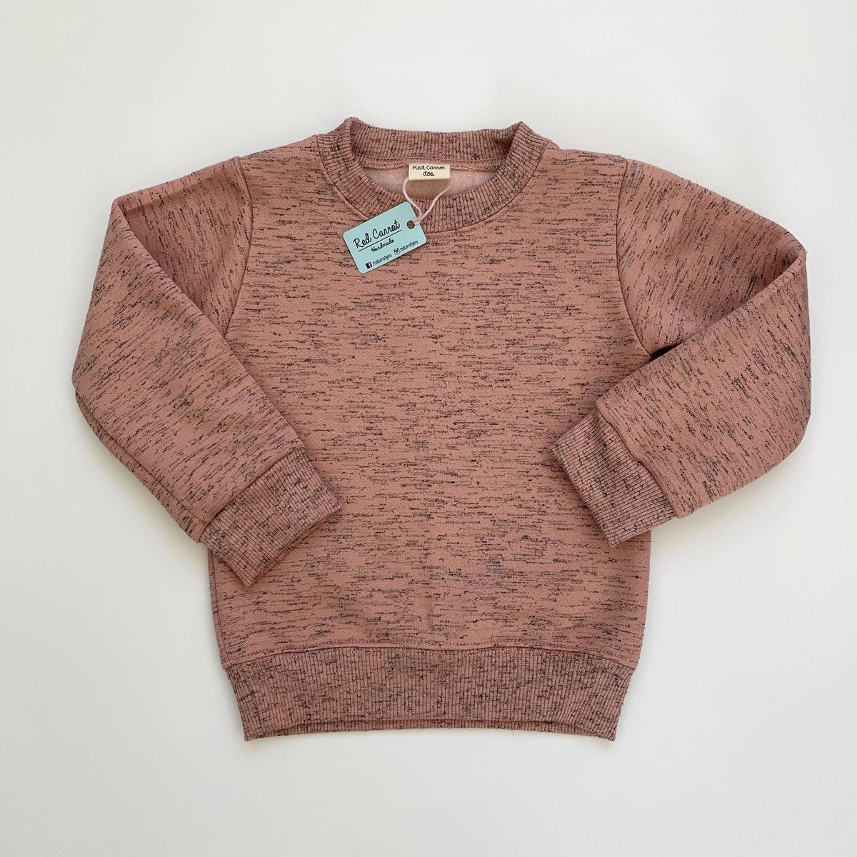 RED CARROT - Polera rosada afranelado