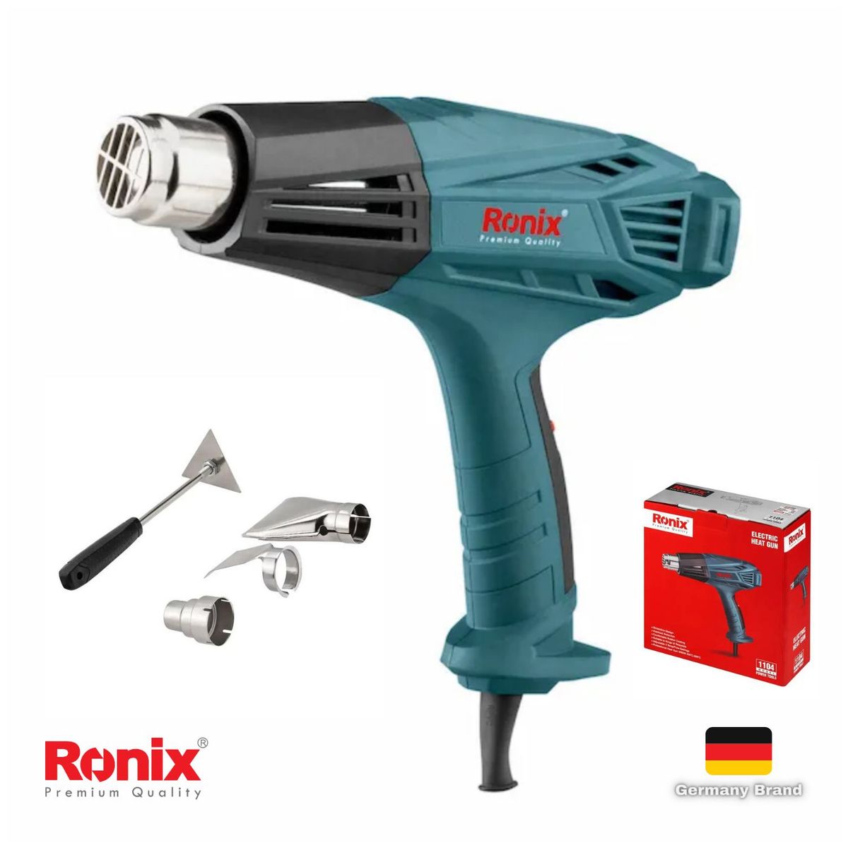 RONIX - Pistola De Calor Aire Caliente 2000W RONIX 1104