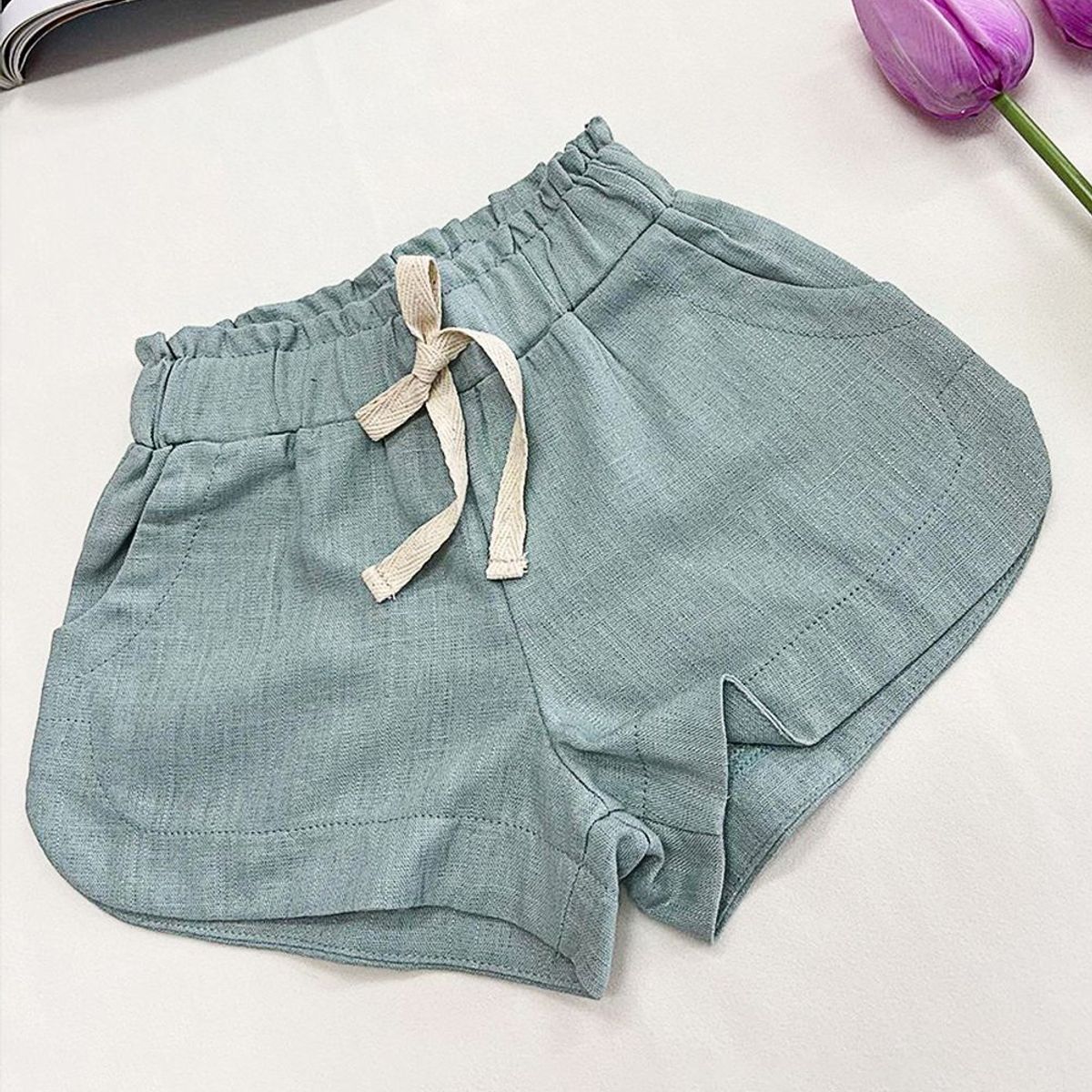 GENERICO - Short Niña Casual Angie Color Lila Estacion 108