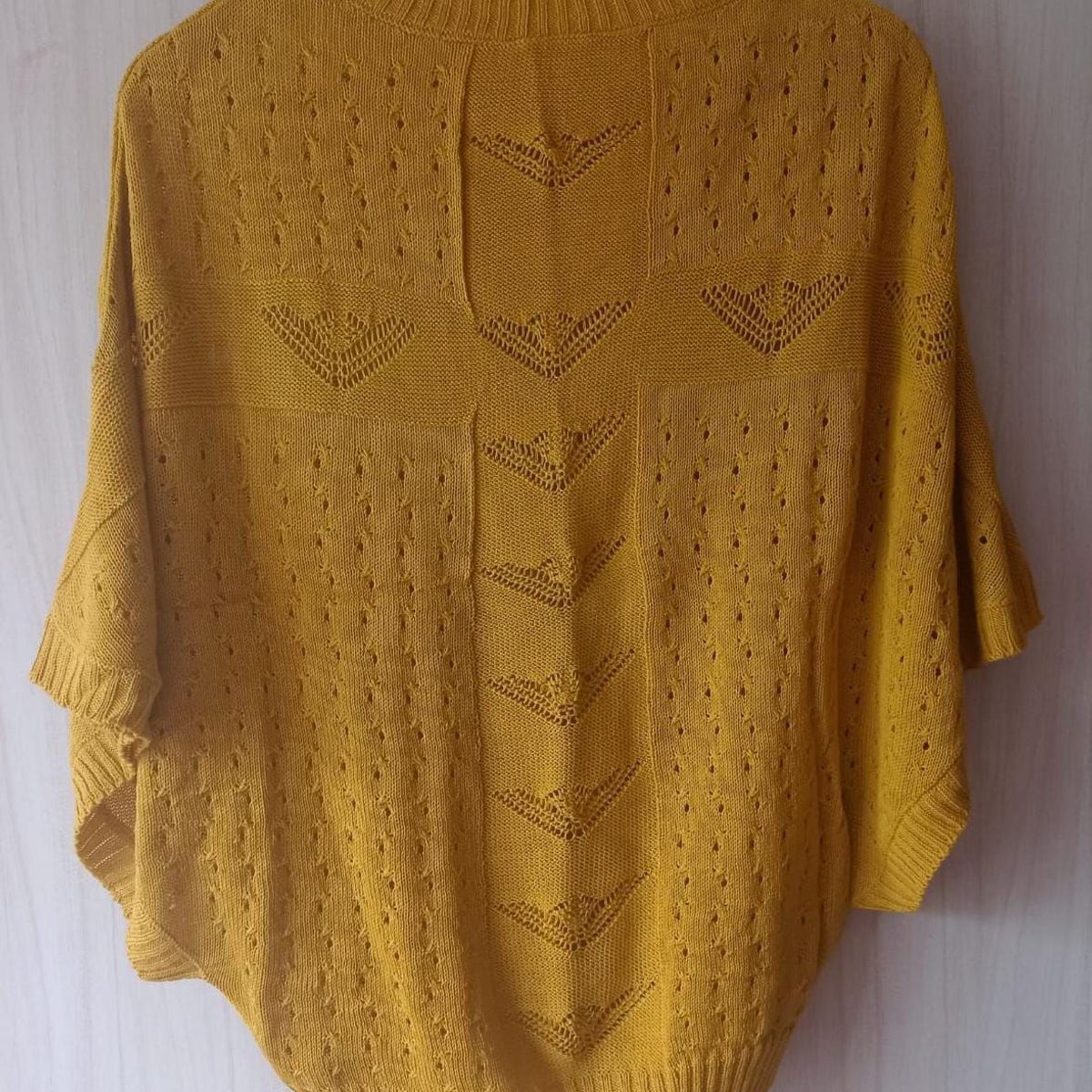 GENERICO - Chompa Calada Mujer color Mostaza Mandalay Knits.