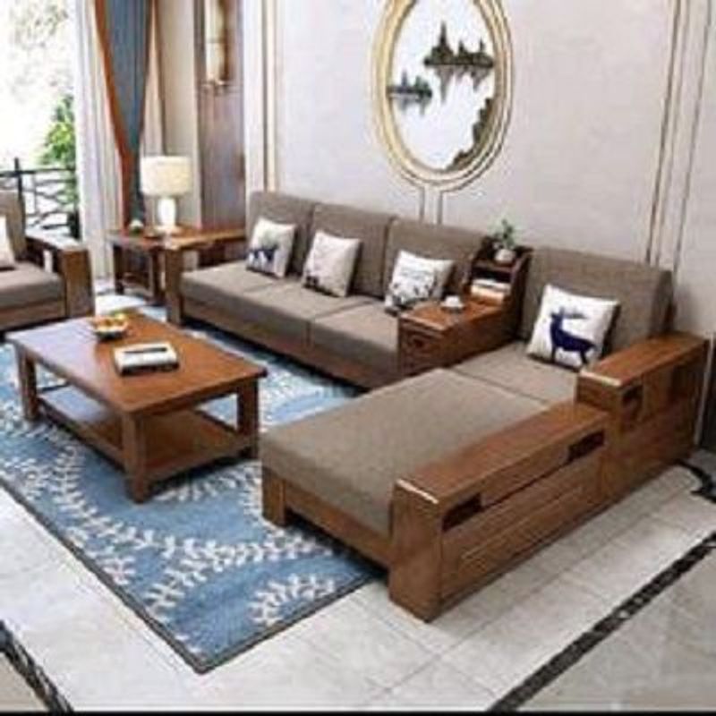 DMUEBLES - SECCIONAL DMUEBLES ALLISON +  SILLON + MESA DE CENTRO