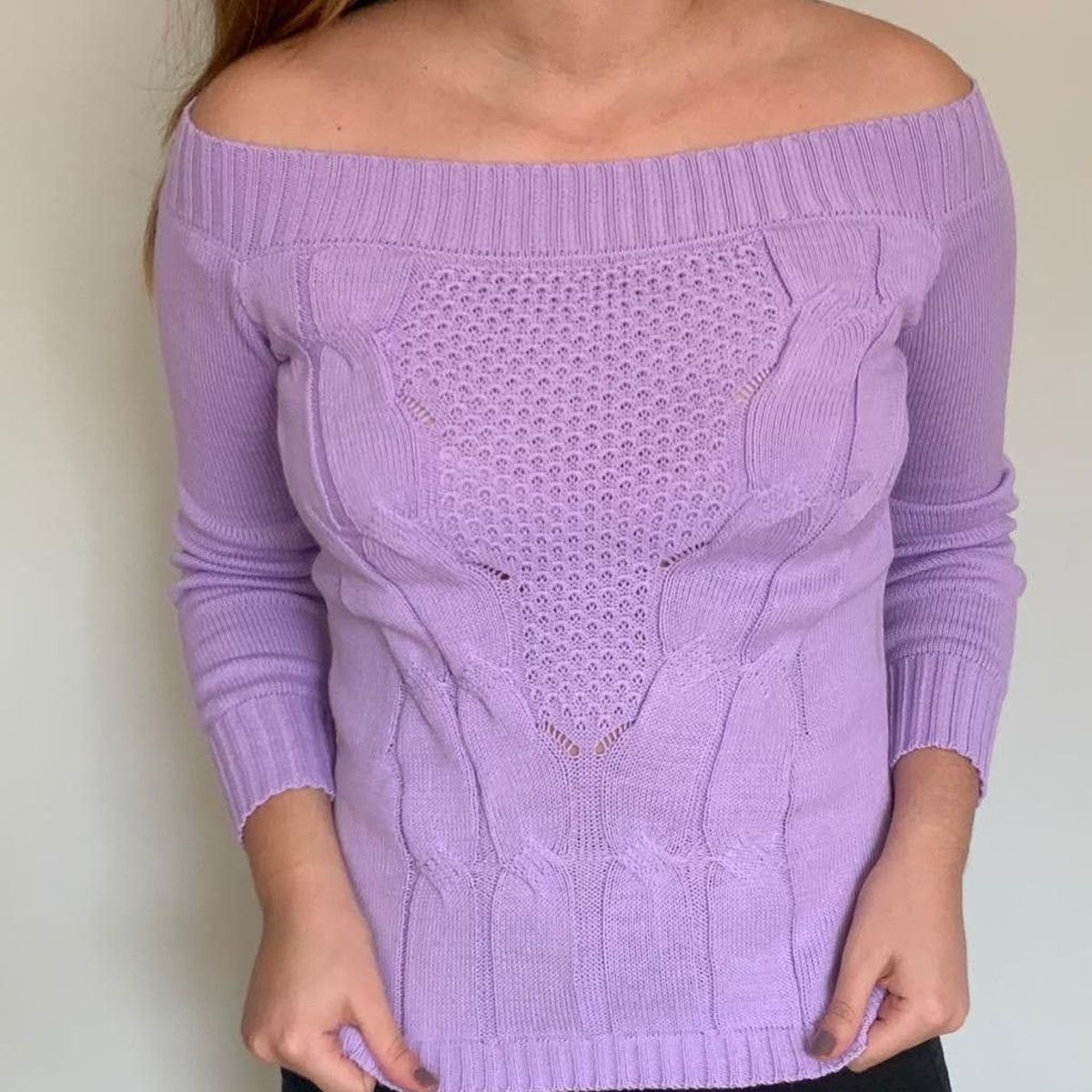 GENERICO - Chompa Mujer color Lila Mandalay Knits.