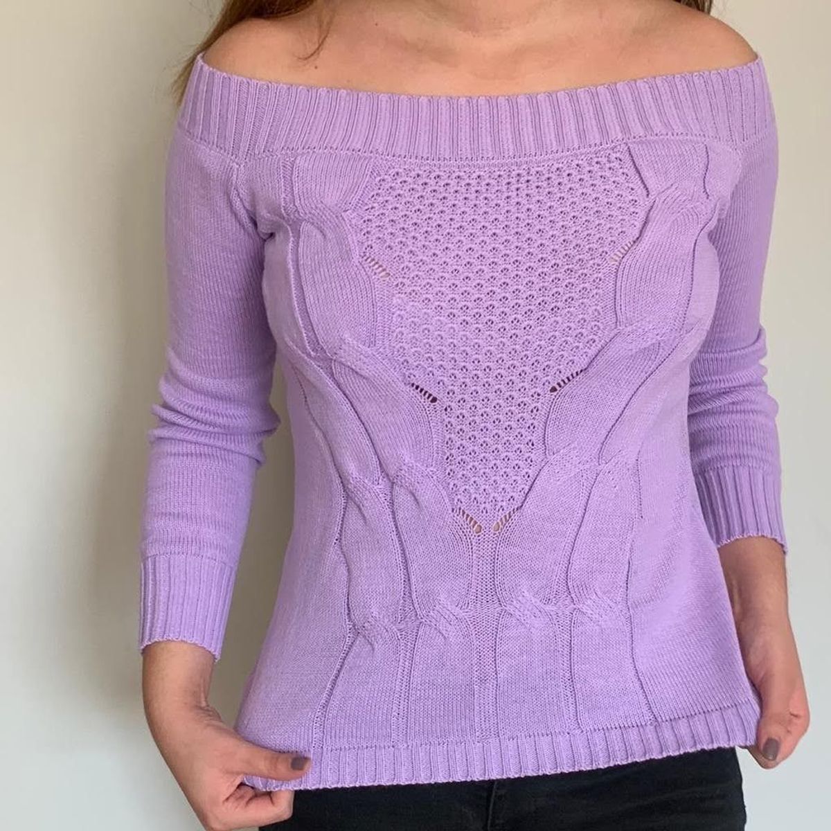 GENERICO - Chompa Mujer color Lila Mandalay Knits.