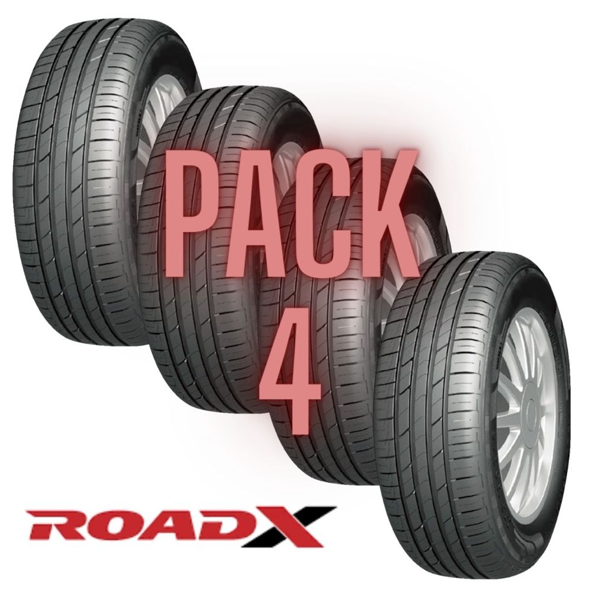 ROADX - PACK 4 LLANTA 195/65 R 15 91V ROADX RXMOTION H12
