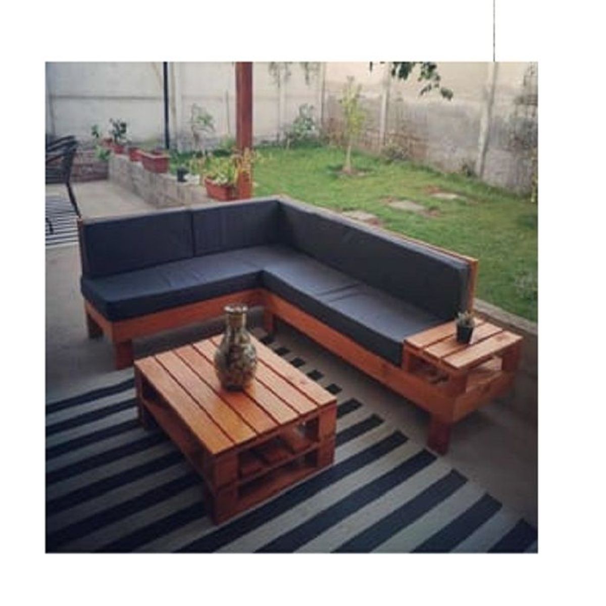 DMUEBLES - SECCIONAL DMUEBLES AMERICANO  MESA DE CENTRO