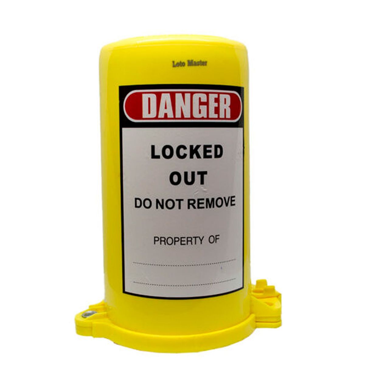 LOTO MASTER - Bloqueo para válvula de cilindro de gas.