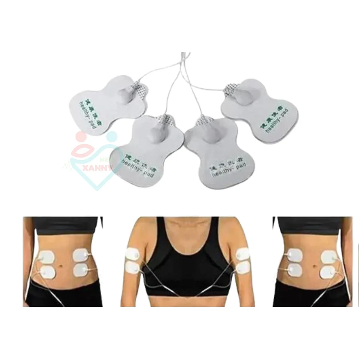 GENERICO - ELECTROESTIMULADOR TENS DE 4 ELECTRODOS