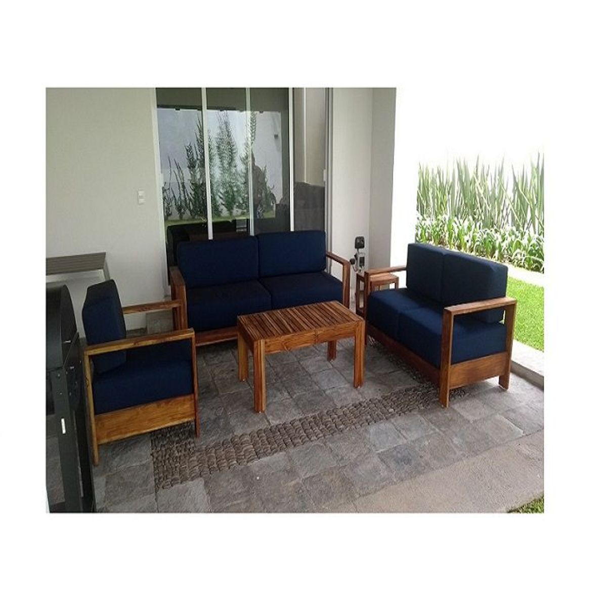 DMUEBLES - SALA DMUEBLES  STEFANY 3-2-1 + MESA DE CENTRO