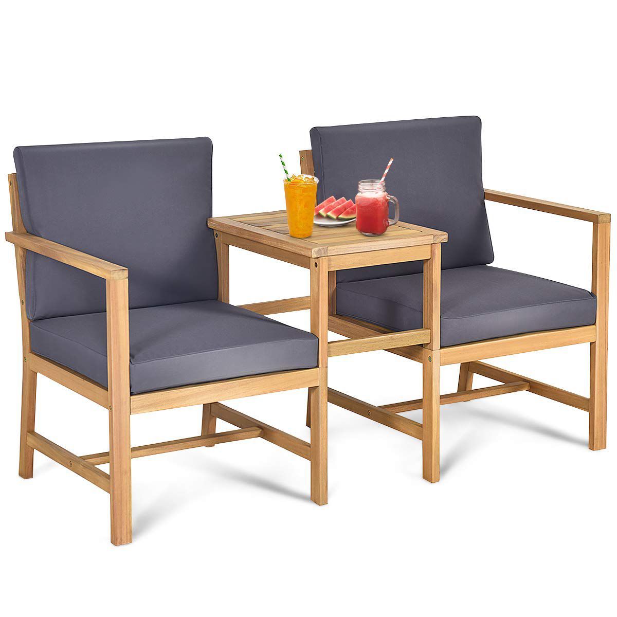 DMUEBLES - SILLONES DMUEBLES CARPARY CON MESA