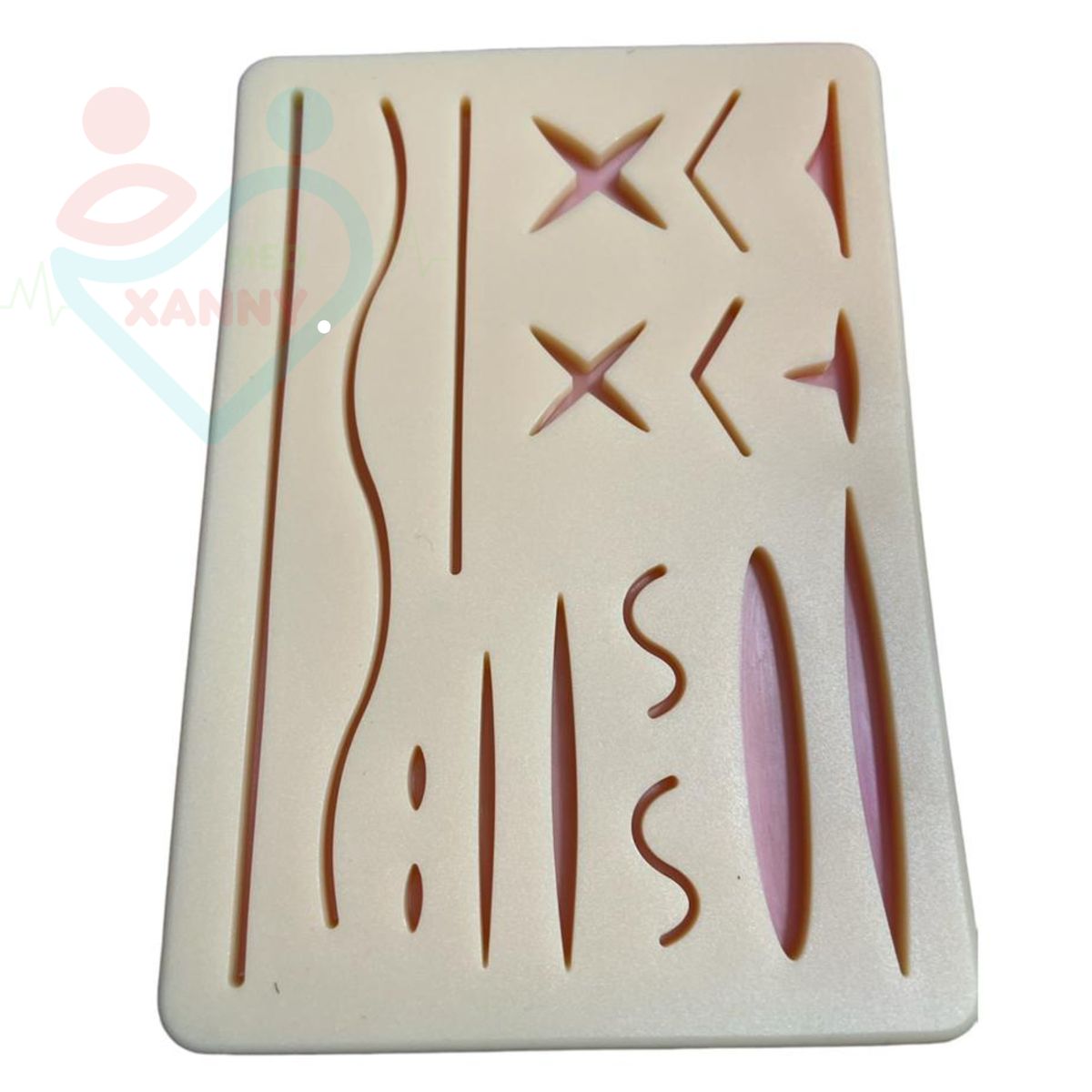 GENERICO - ALMOHADILLA PARA PRACTICAR SUTURA