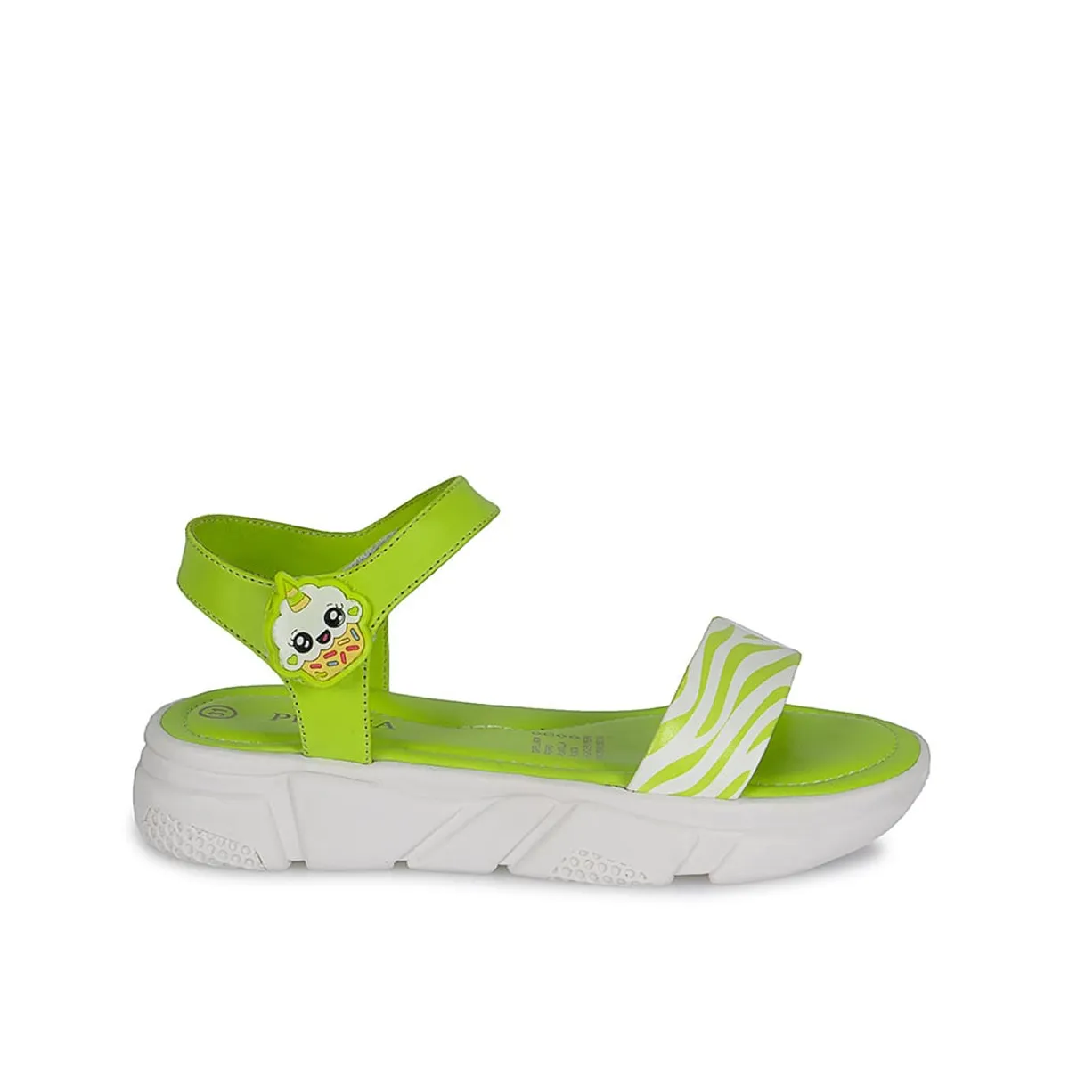 Piazza - Sandalia D'orsay Casual LIA-115 Verd/Limon Piazza Kids