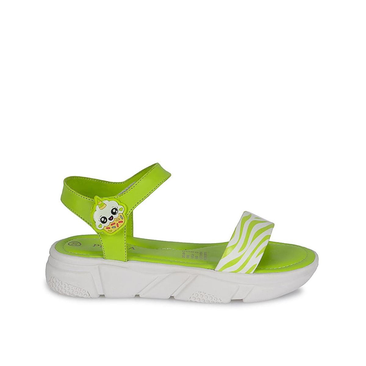 Piazza - Sandalia D'orsay Casual LIA-115 Verd/Limon Piazza Kids