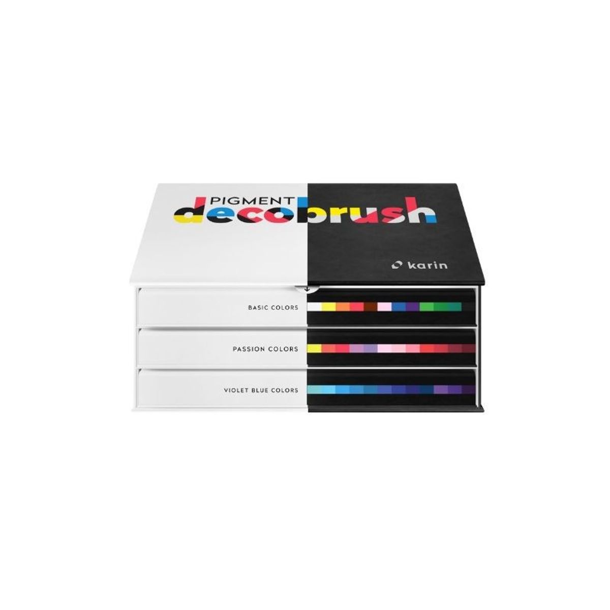 GENERICO - Karin Pigment Decobrush - Set Designer 36 colores