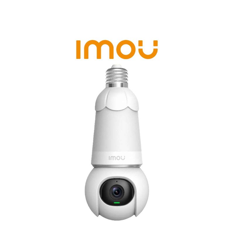 IMOU - Cámara Inalámbrica Foco BULB CAM 3MP Gira 360° Noche Color