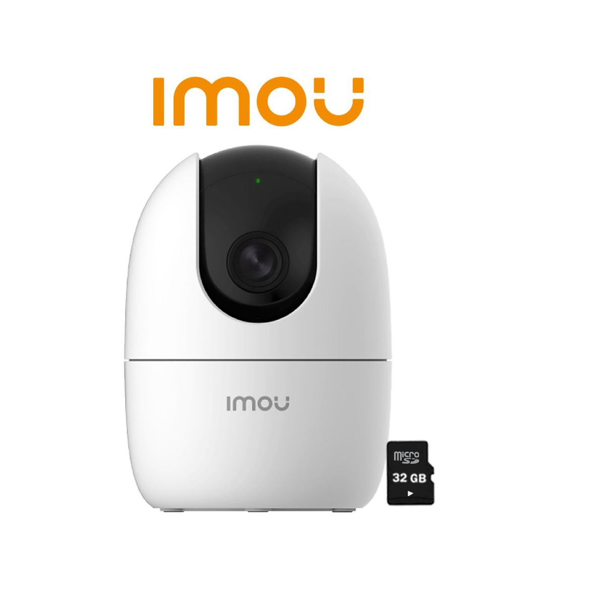 IMOU - Cámara Inalámbrica RANGER 2 Gira 360º 3MP 50Mts + Micro SD 32GB