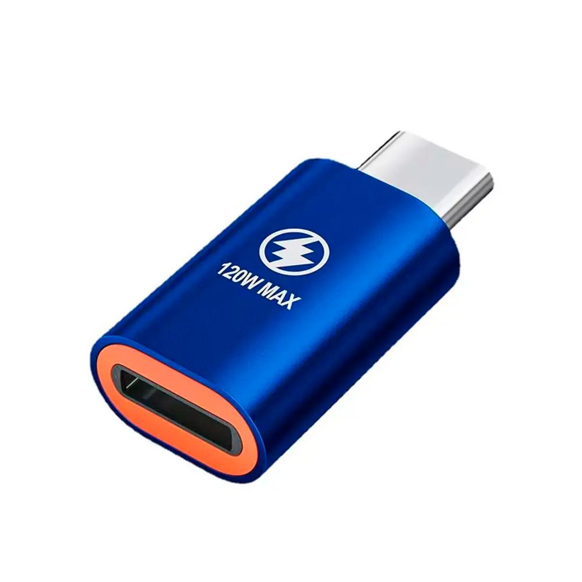 GENERICO - Adaptador PD De Lightning a Tipo C 120W Azul