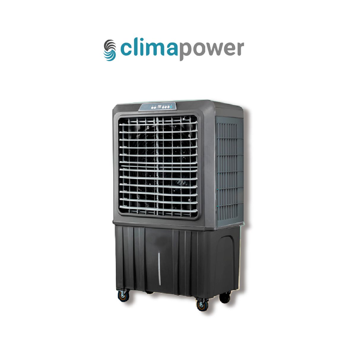 GENERICO - Enfriador de Aire Portátil ecológico 3 velocidades – 75 m² – Negro