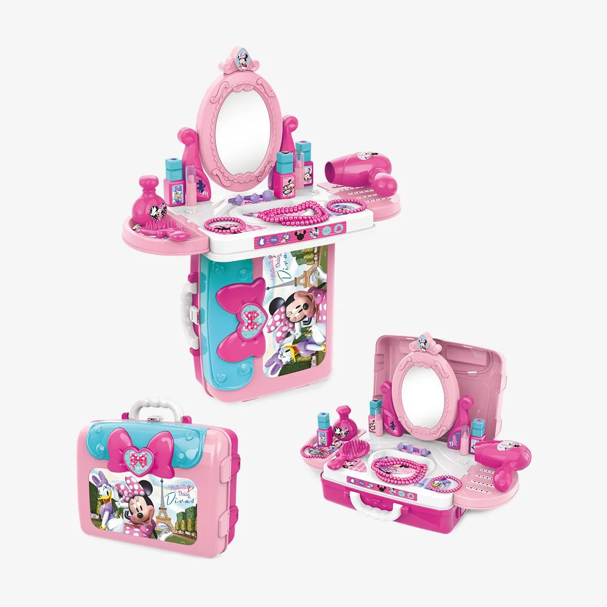 MINNIE - Set de Belleza Maletín 3 en 1 Minnie Mouse