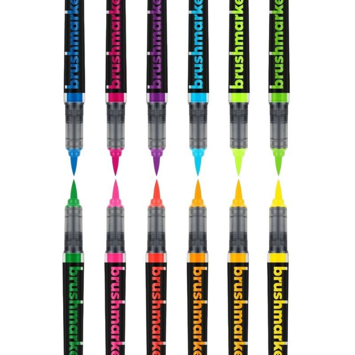 GENERICO - Karin Brush Markers PRO - Set de 12 Neon