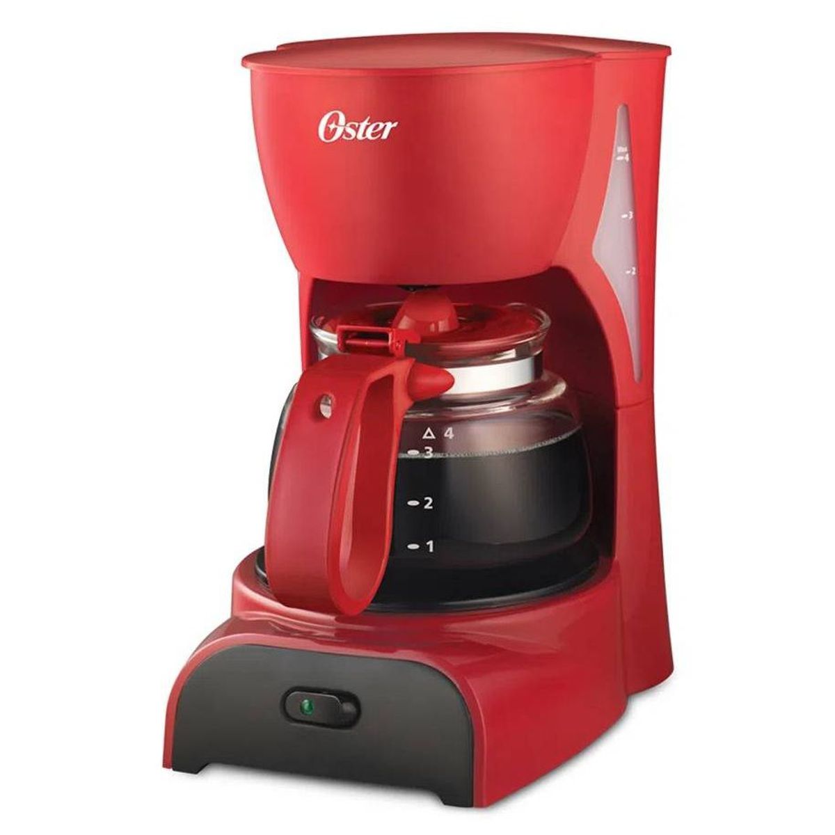 OSTER - Cafetera Oster de 4 tazas BVSTDCDR5R Rojo