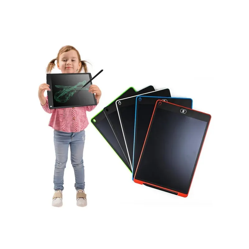 GENERICO - Tableta Tablet Pizarra Digital Escritura Dibujo Niños 10pulg BLANCA